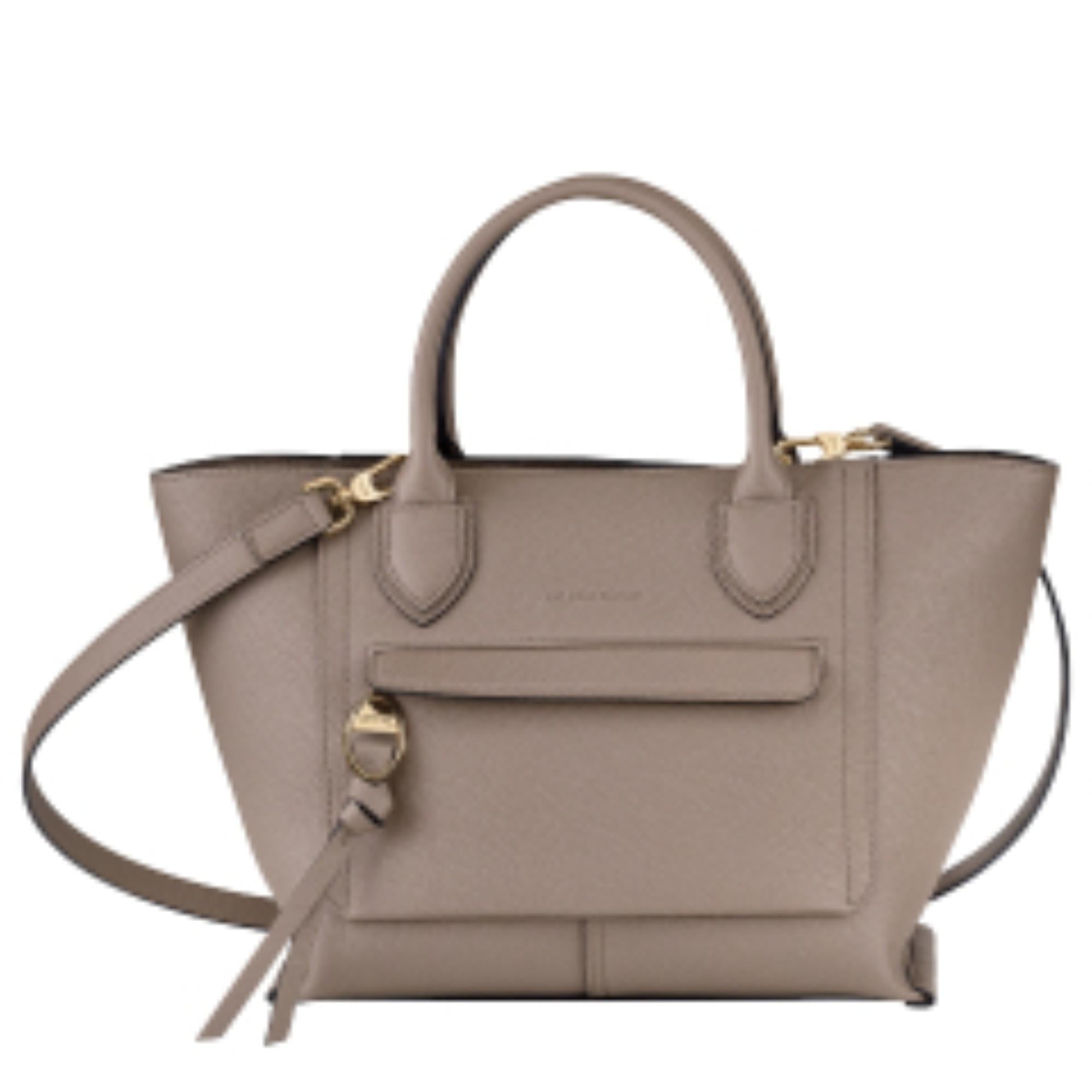 100 Bags/ 10104HTA015 /Top handle bag Taupe/