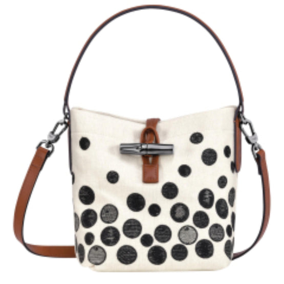 100 Bags/ 10159HCR067 /Cross body bag Black/White/