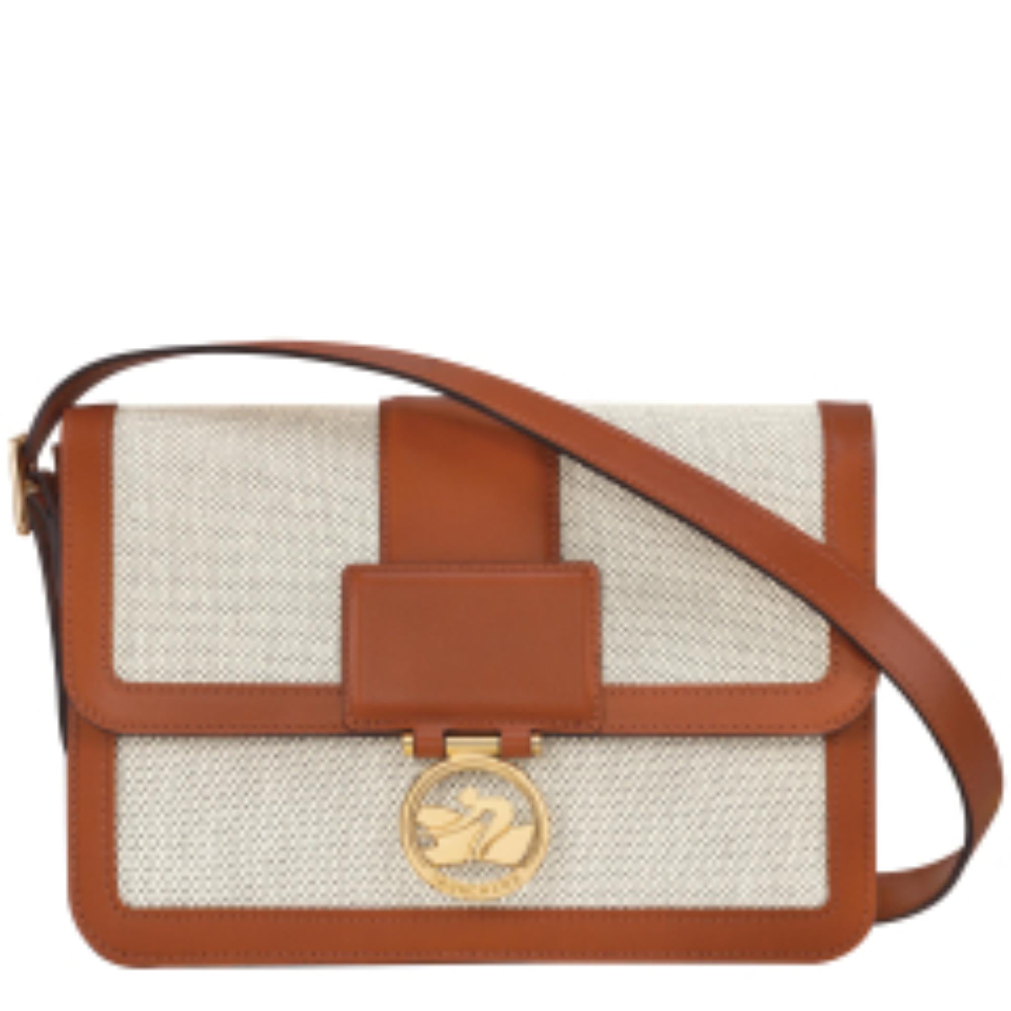 100 Bags/ 10175HBX504 /Cross body bag Cognac/