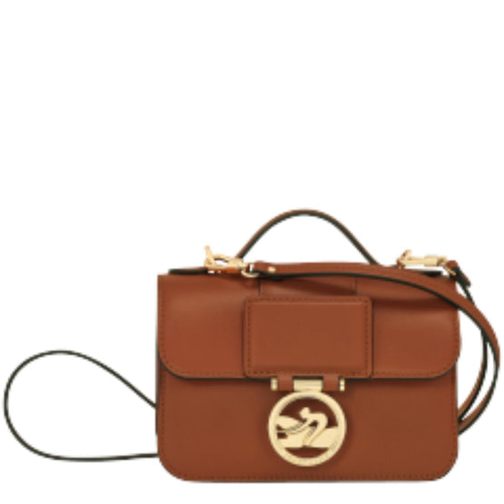 100 Bags/ 10180HAU504 /Cross body bag Cognac/