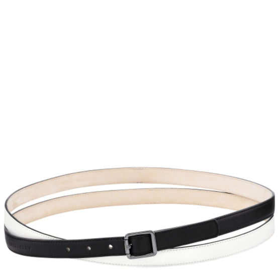 710 Belts/ 40079H87067 /Ladies' belt Black/White/