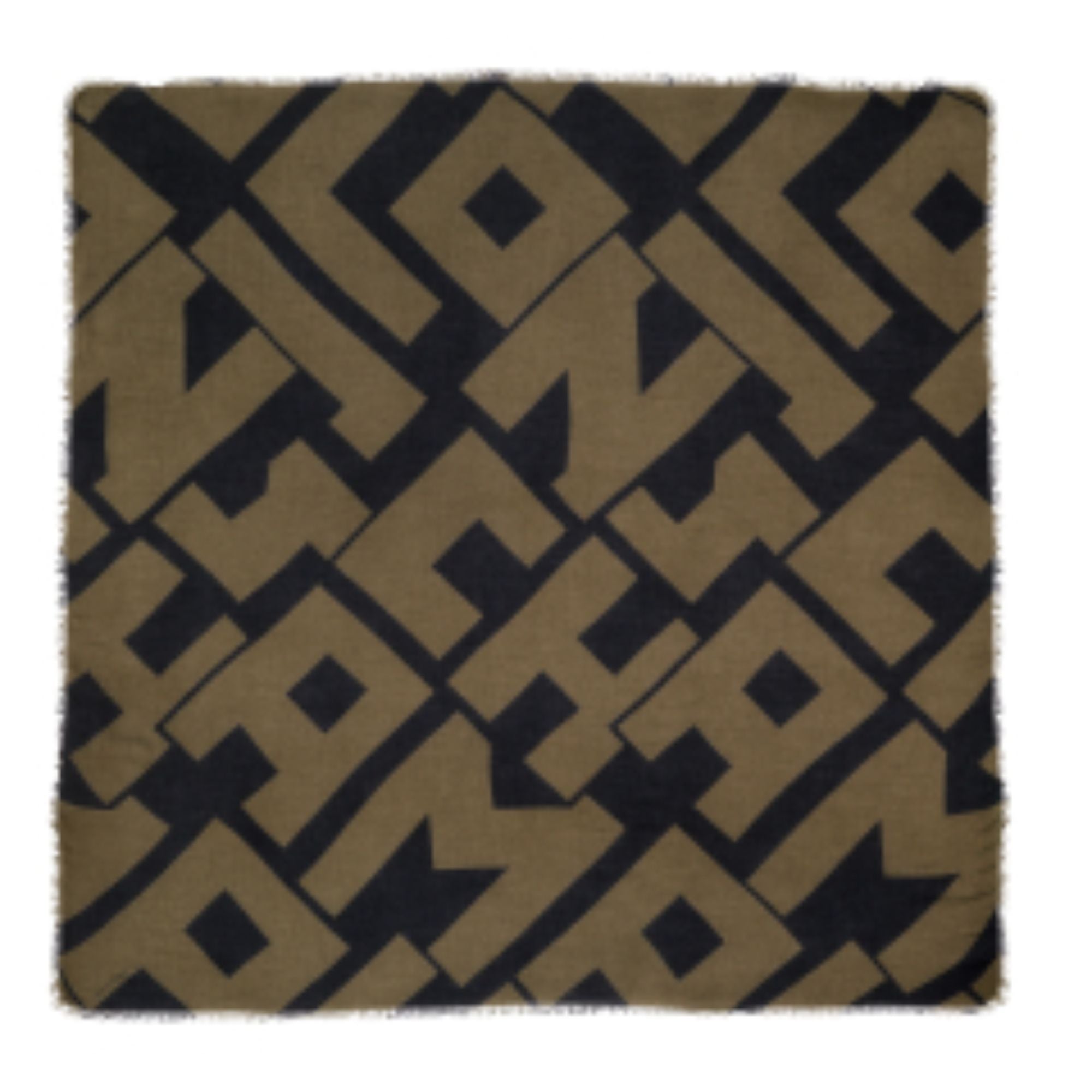 740 Scarves, stoles .../ 50055MOB576 /Stoles Black/Khaki/