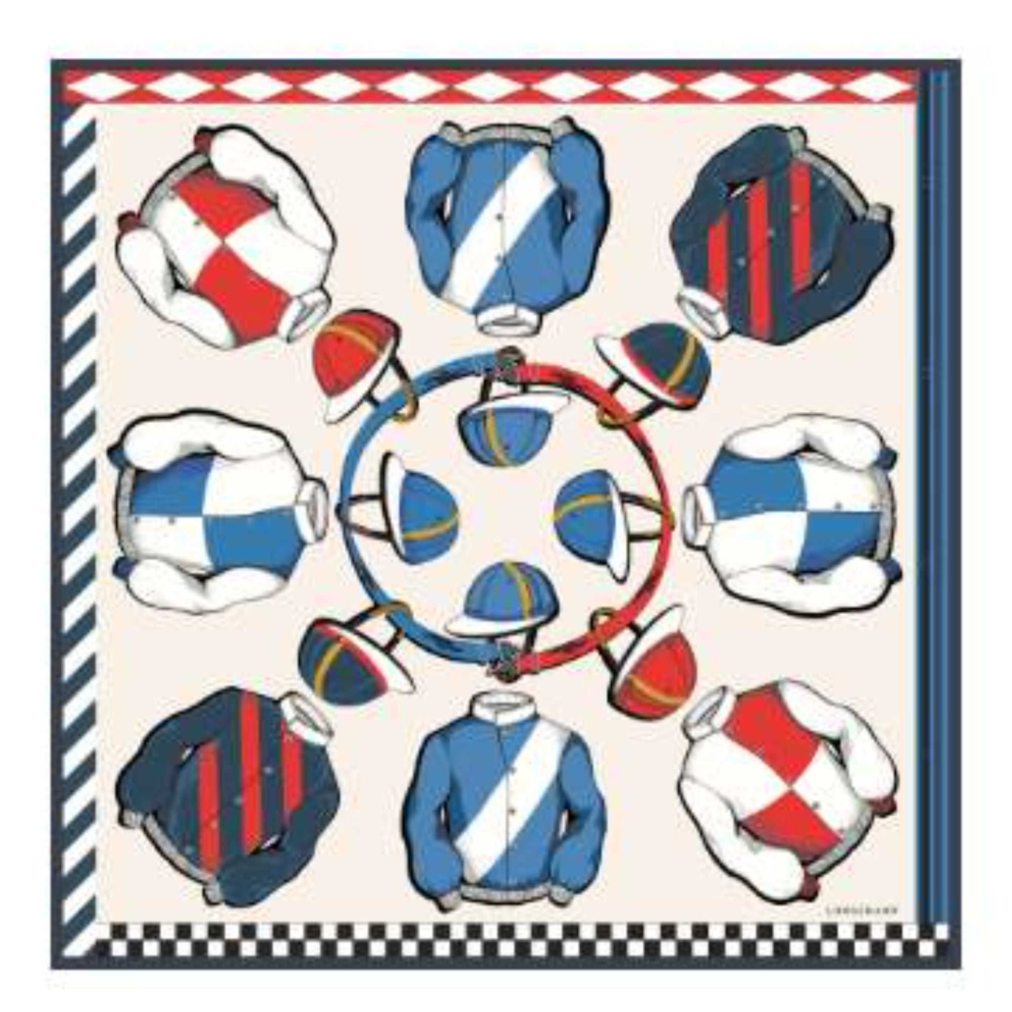 740 Scarves, stoles .../ 50622SOI238 /Silk scarf 90x90 Ivory/