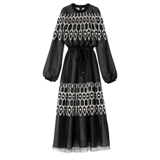 770 RTW/ 60596PBF289 /Dress Black/Ivory/ 36