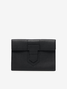 Presse A5 Pouch Taurillon Soft Black