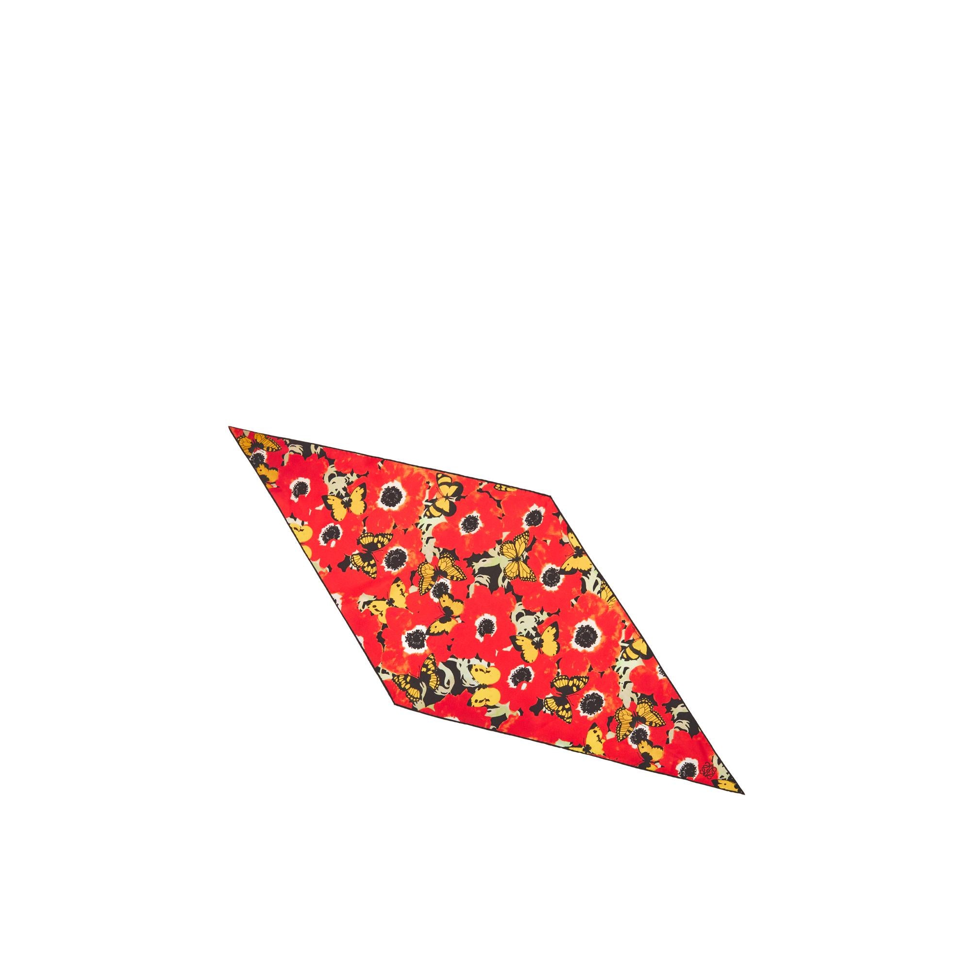 45X115 PANSIES DIAMOND SCARF